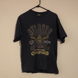 Jerzees Navy Graphic Tee